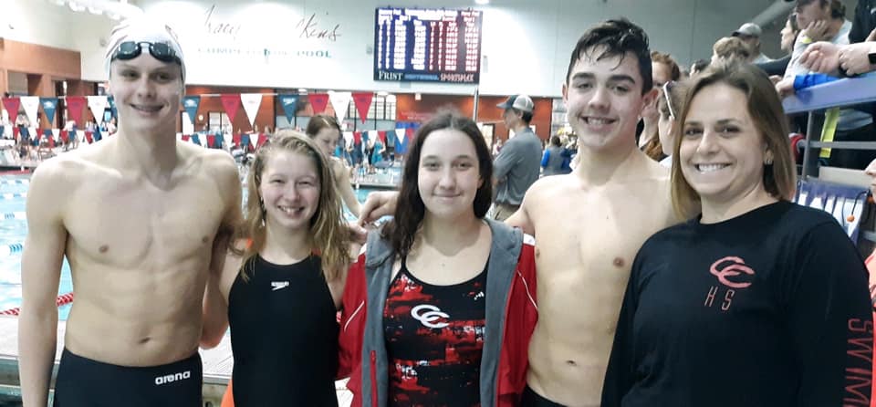 CHS Swimmers Compete at State Meet