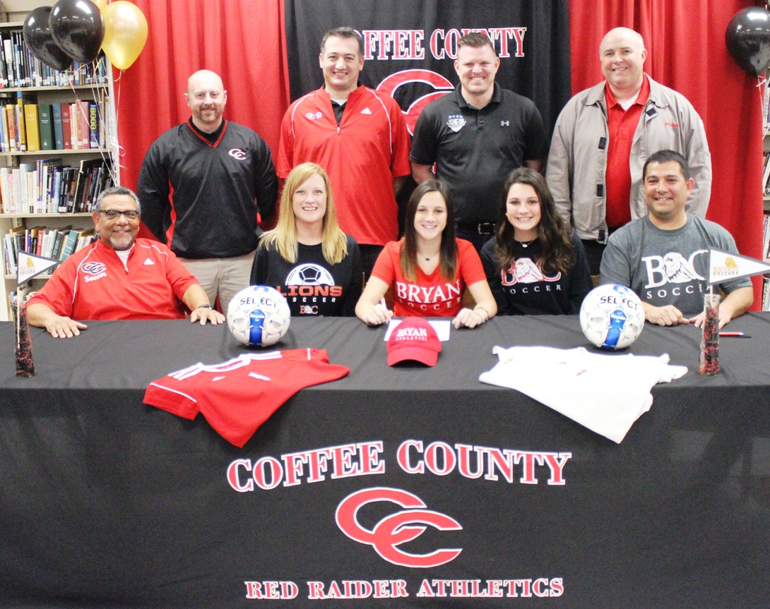 Allie Amado Signs Soccer Scholarship to Bryan College
