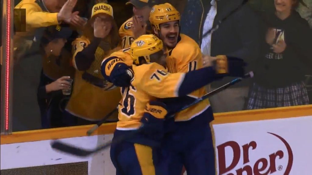 Boyle Scores First Goal for Predators in Win Against Canadiens