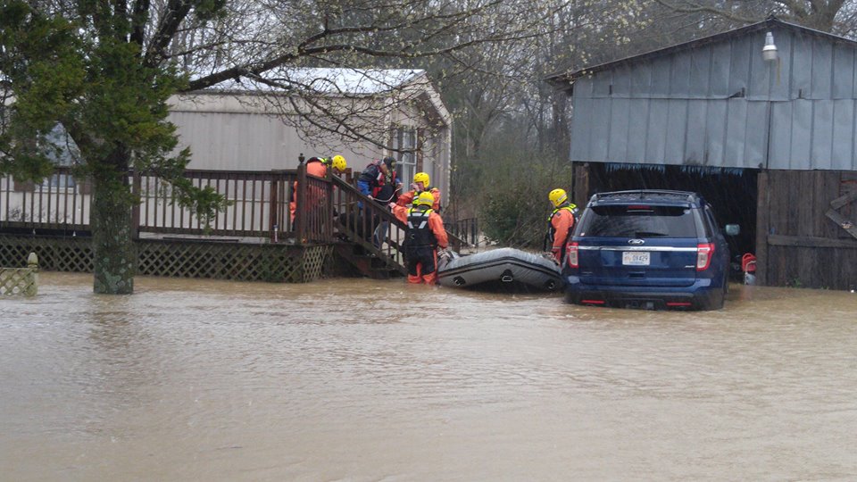 Lots of Flooded Areas on Saturday