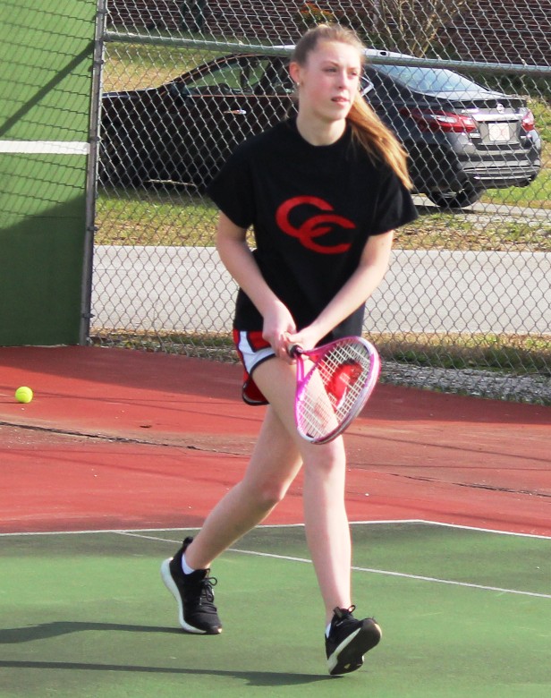 Coffee County Middle School Tennis Sweeps Tullahoma