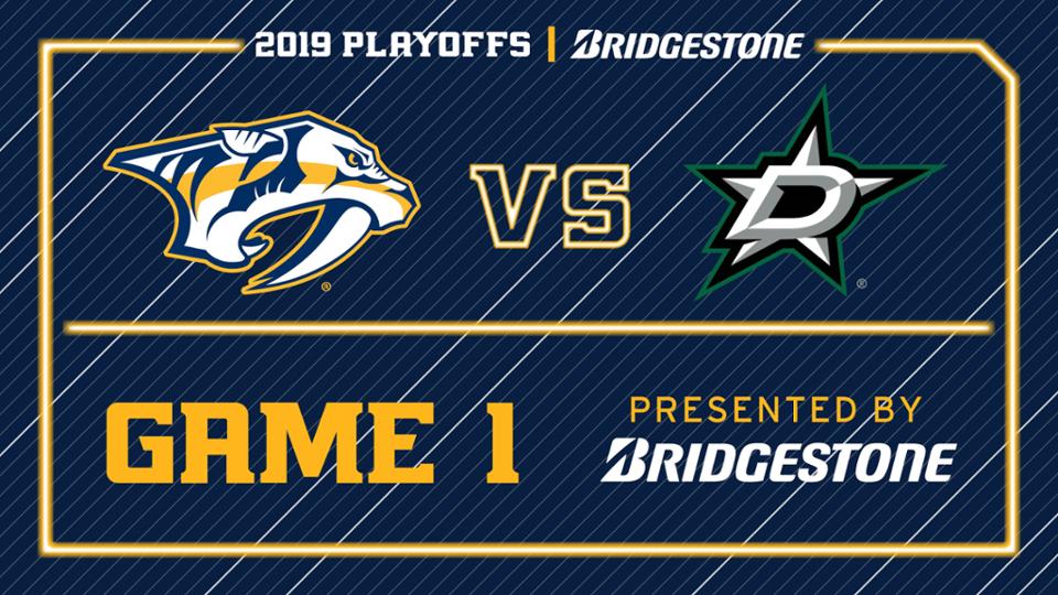 Preds to Open Stanley Cup Playoffs at Home on Wednesday