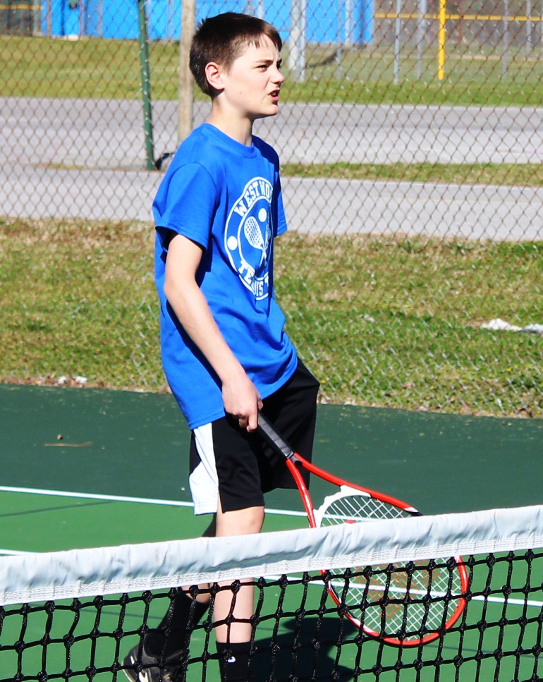 Westwood Tennis Falls to Lewisburg
