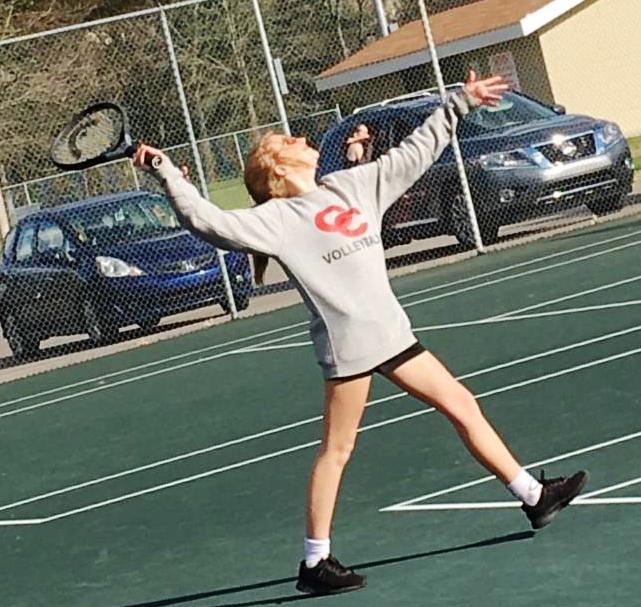 Coffee County CHS Tennis Sweeps Franklin County on Thursday