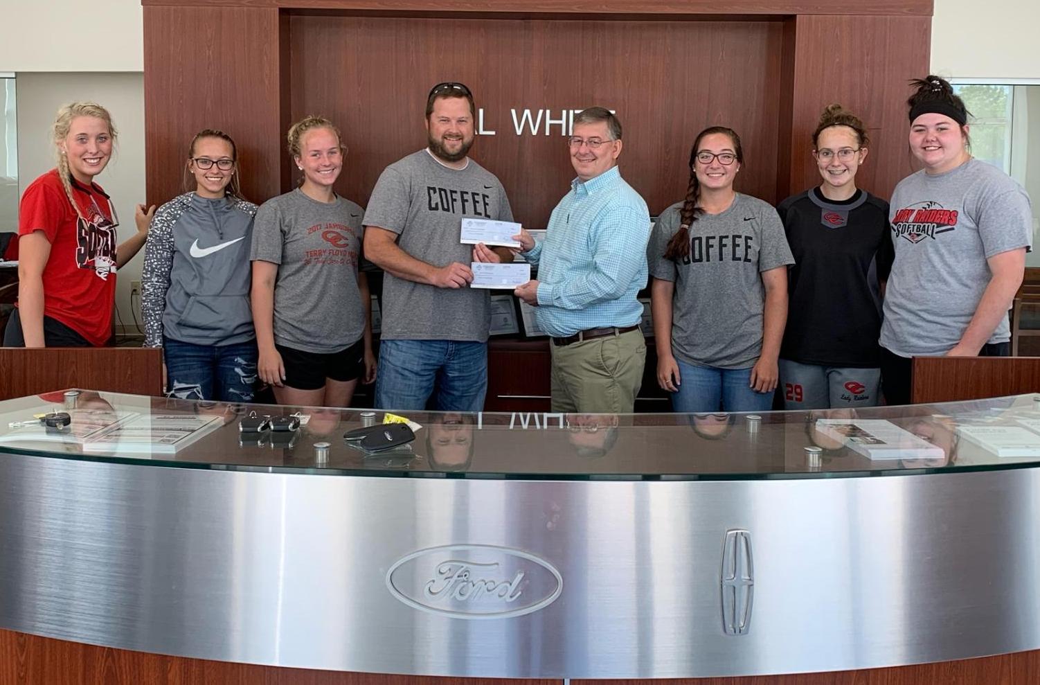 Coffee County Softball Teams Up with Al White for Fund Raising Event
