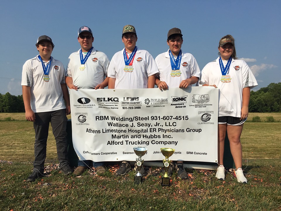 Claybusters Have Good Showing at Region Championships
