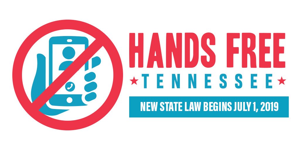 Handheld cell phone ban, other laws take effect today in Tennessee