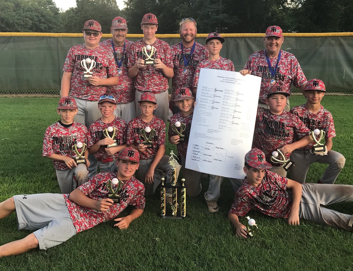 Manchester Trouble Makers Baseball Squad Grabs State Title