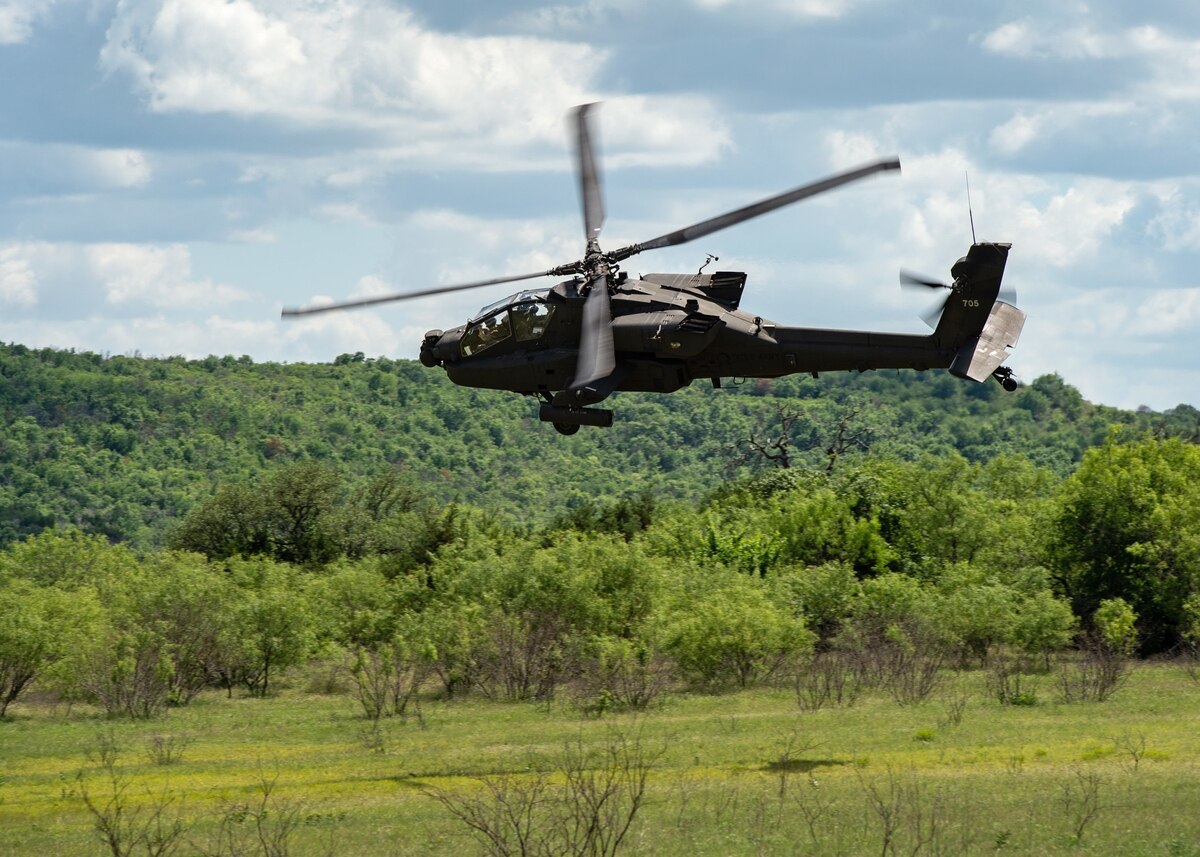 Army aviation exercise at AEDC Wednesday night