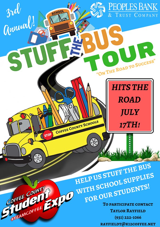 Annual Stuff the Bus tour around the corner
