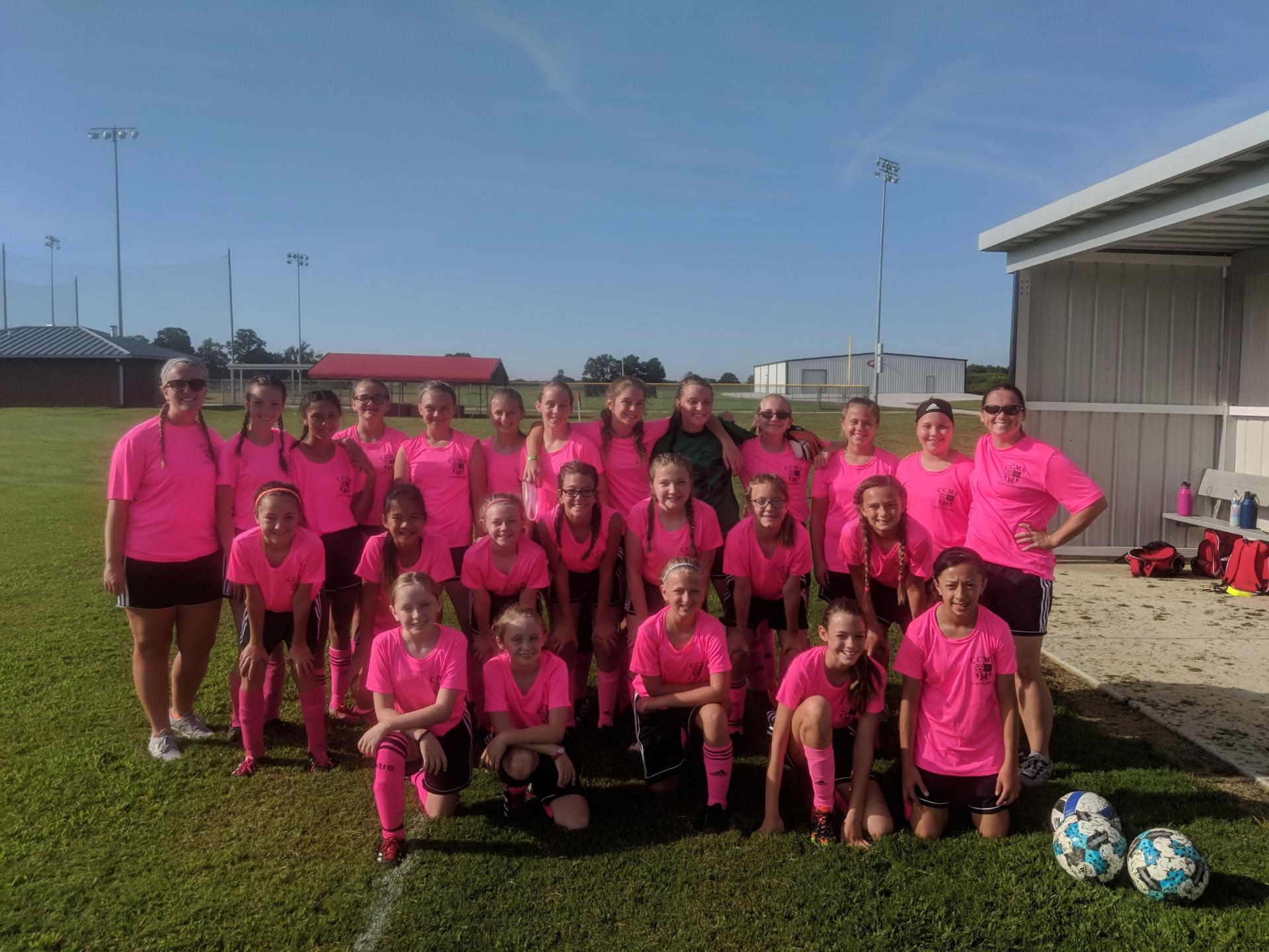 Coffee County Middle School Soccer Ends Preseason with Saturday Playday Scrimmages