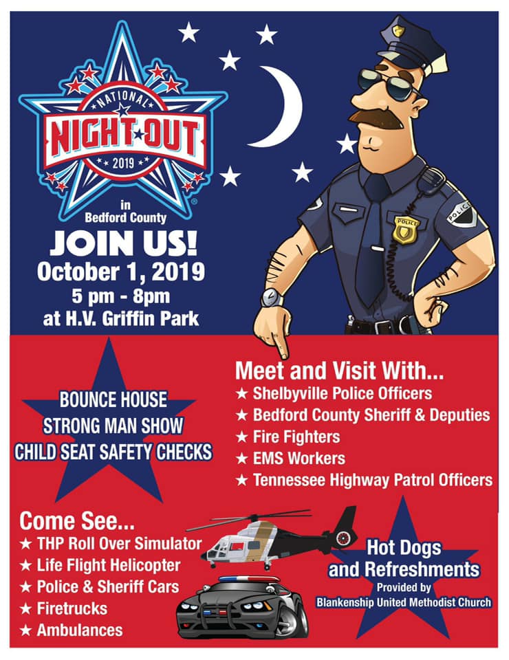 Bedford County Sheriff’s Night Out is 5-8 Tuesday