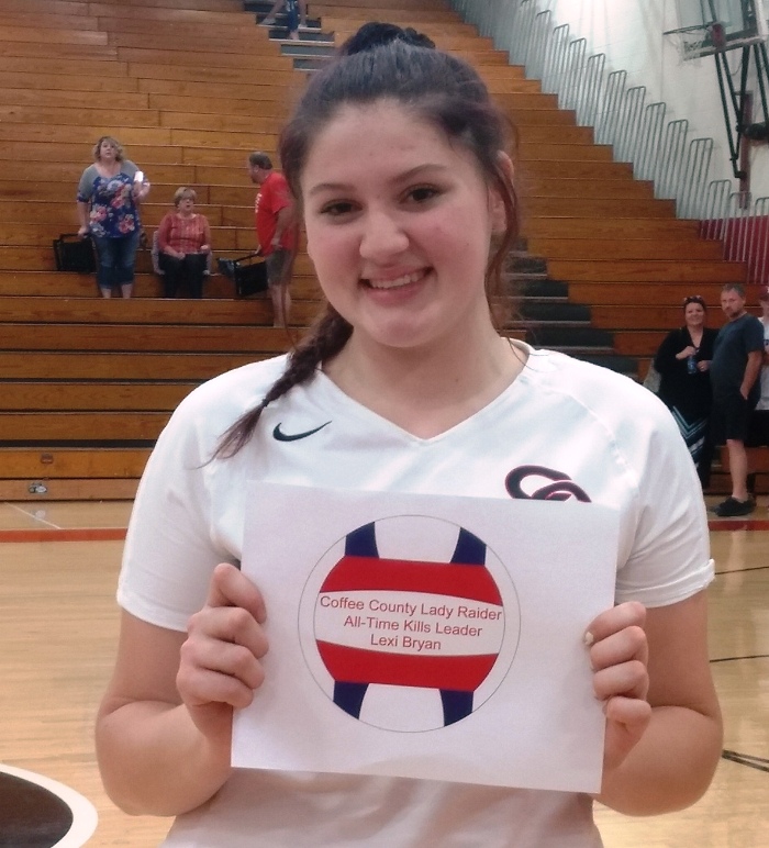 Coffee County CHS Volleyball Claims Regular Season District Title on Thursday