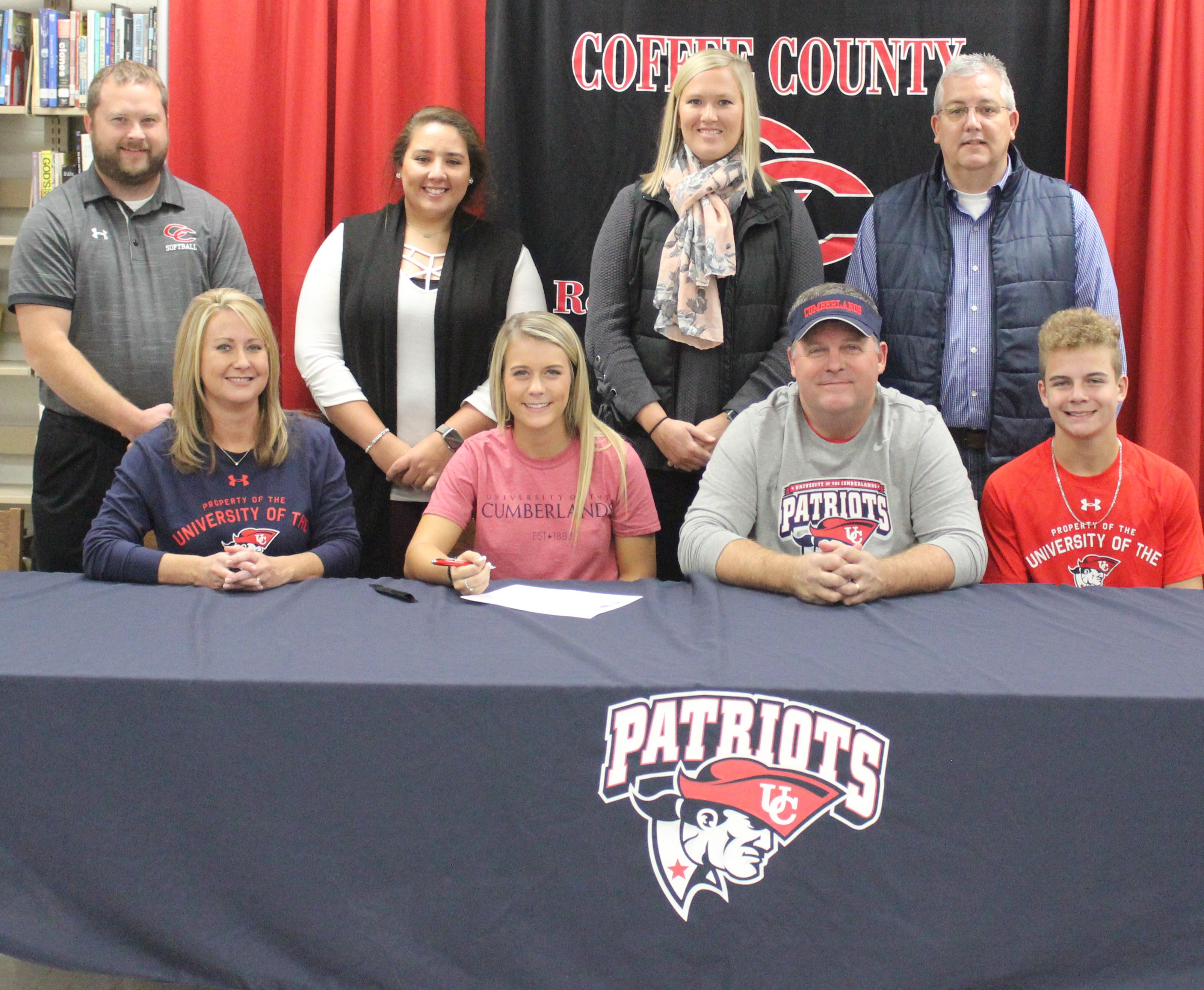 West and Pippenger Sign Softball Scholarships on Thursday