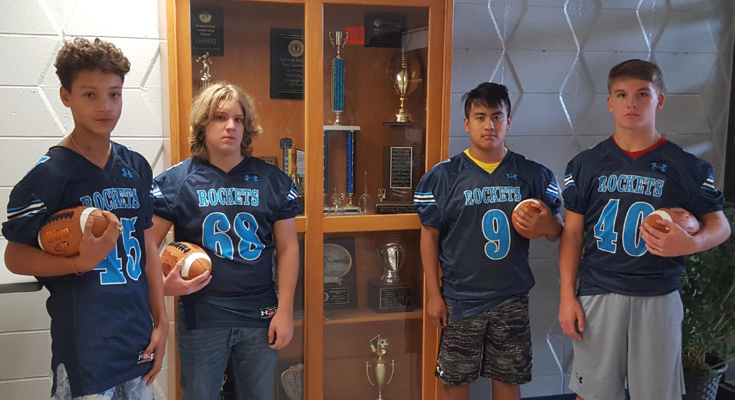 Four Westwood Football Players Named to All-Conference Squad