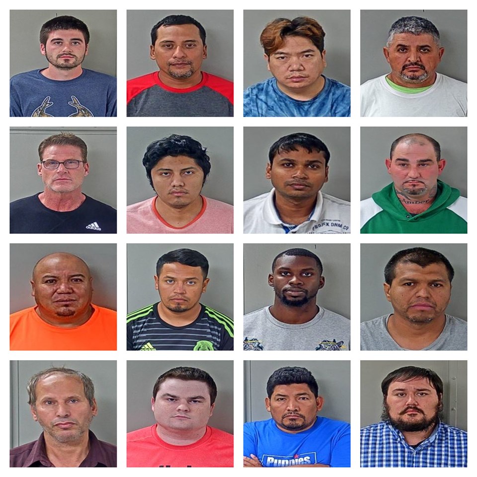 16 arrested in Rutherford Co accused of seeking sex from minors