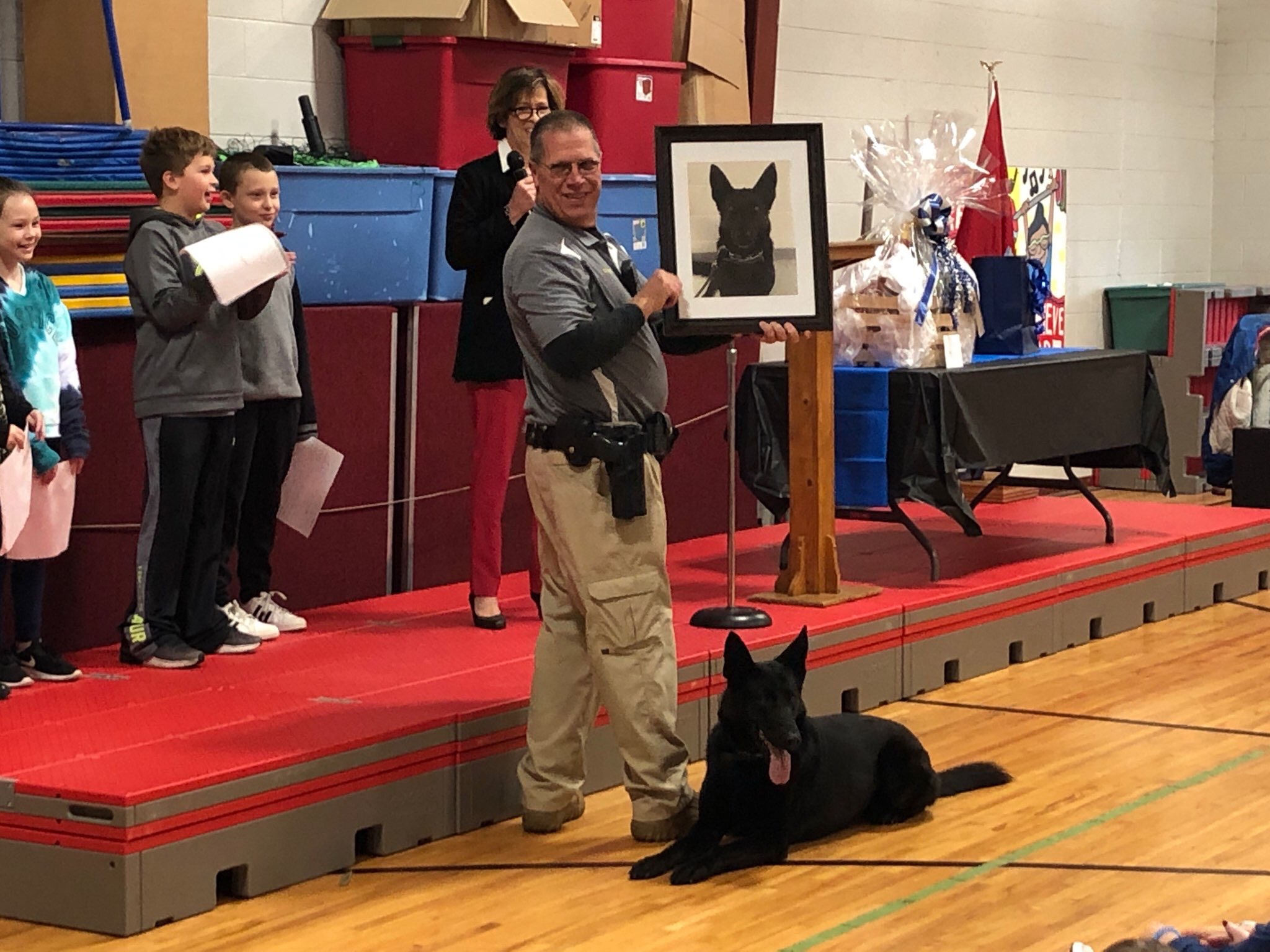 Coffee County canine deputy retires with ceremony at New Union