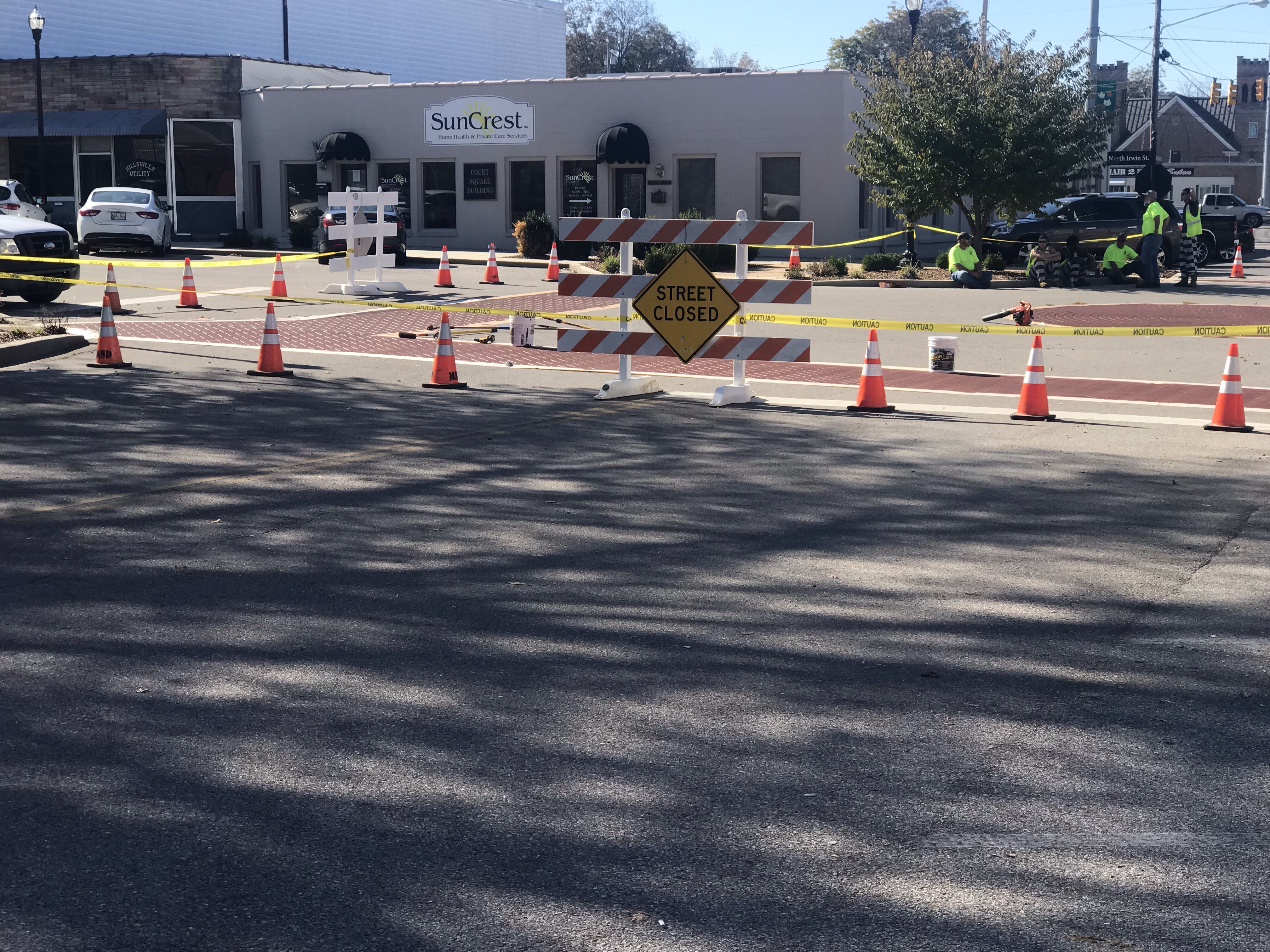 Downtown street closure should end Thursday