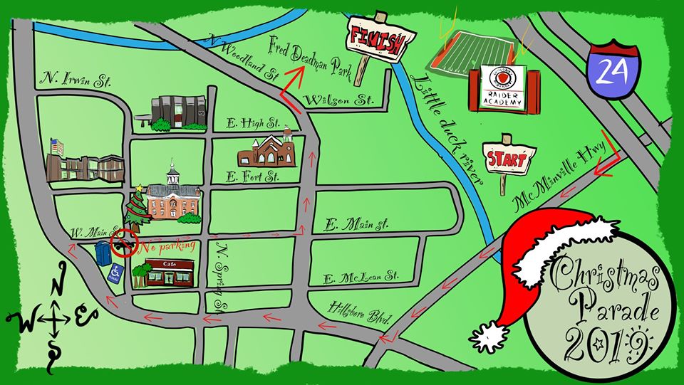 ATTENTION: Christmas parade rescheduled for Sunday