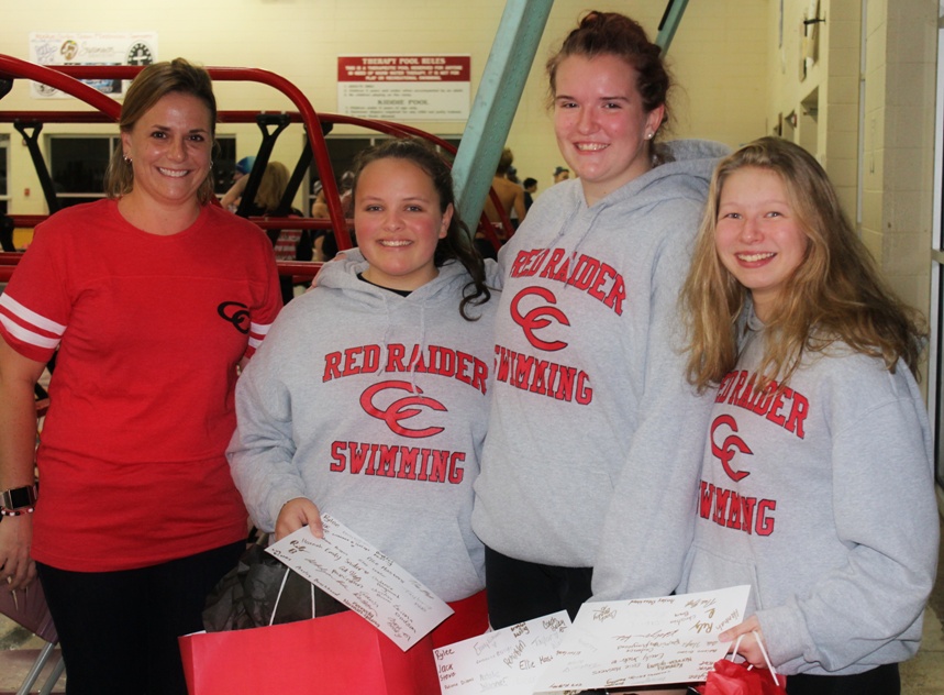 Coffee County CHS Swim Teams Celebrates Senior Night on Friday