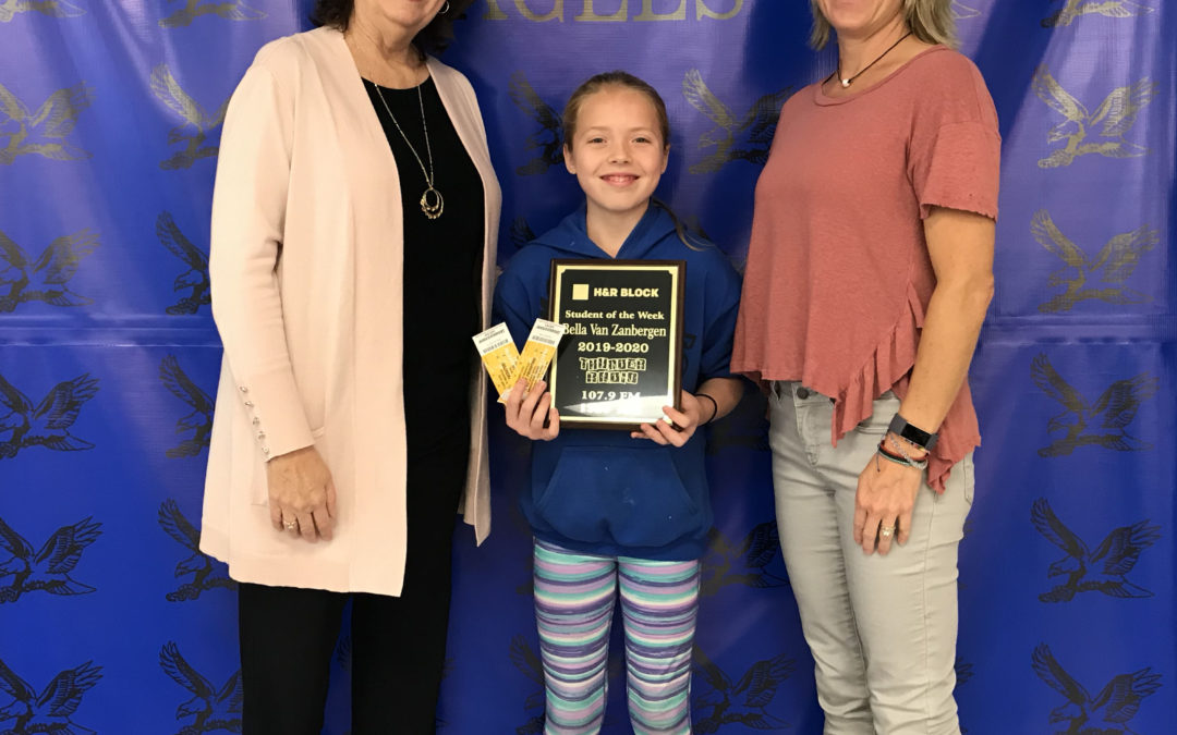 H&R Block Student of the Week – Bella Van Zanbergen