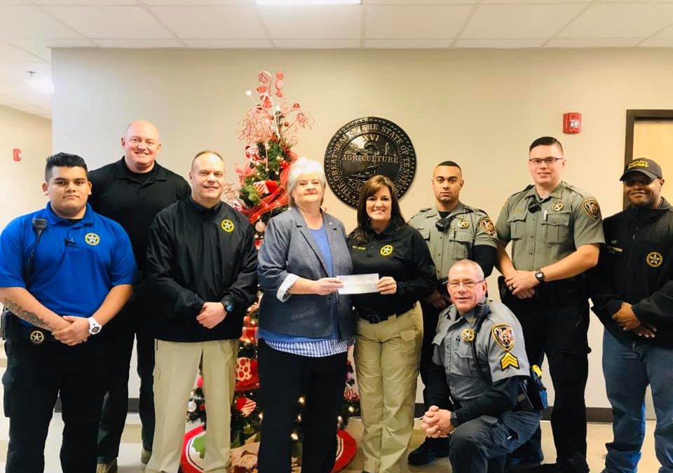 Realtors donate money for Coffee County cadet program