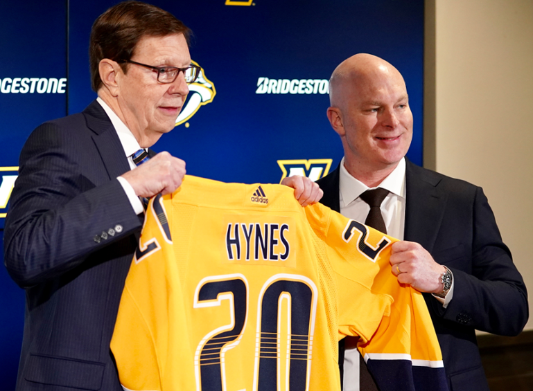 Hynes Focused on Preparing Preds to Play High-Stakes Hockey Upon Return