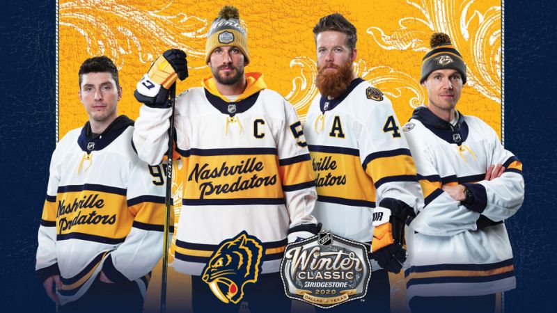 Preds Fall to Stars in Winter Classic