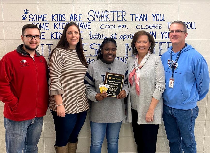 H&R Block Student of the Week- Kaitlin Toney