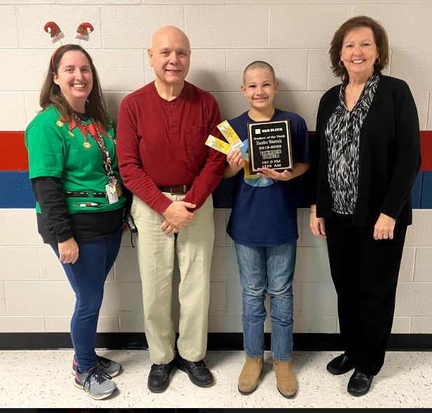 H&R Block Student of the Week – Zander Warrick