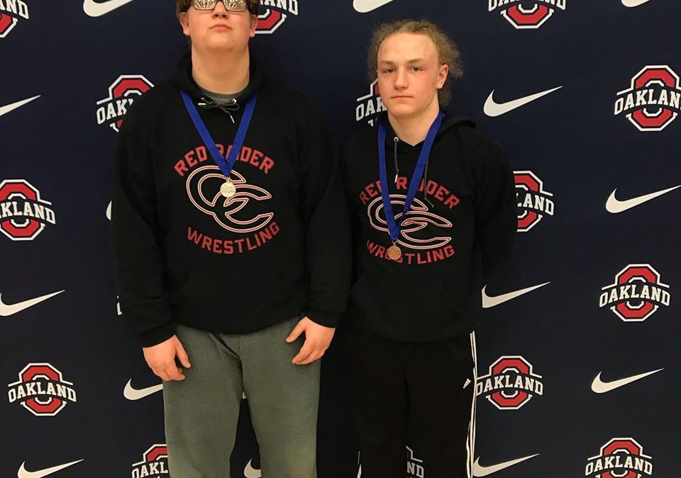 Two Red Raider Wrestlers Fight Their Way to State Tournament Berths on Saturday