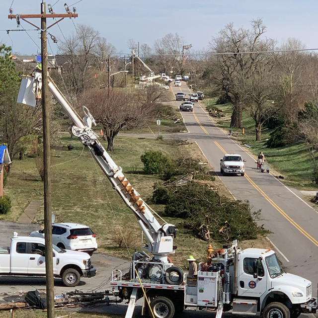 Duck River sends crews to help restore power in Wilson County