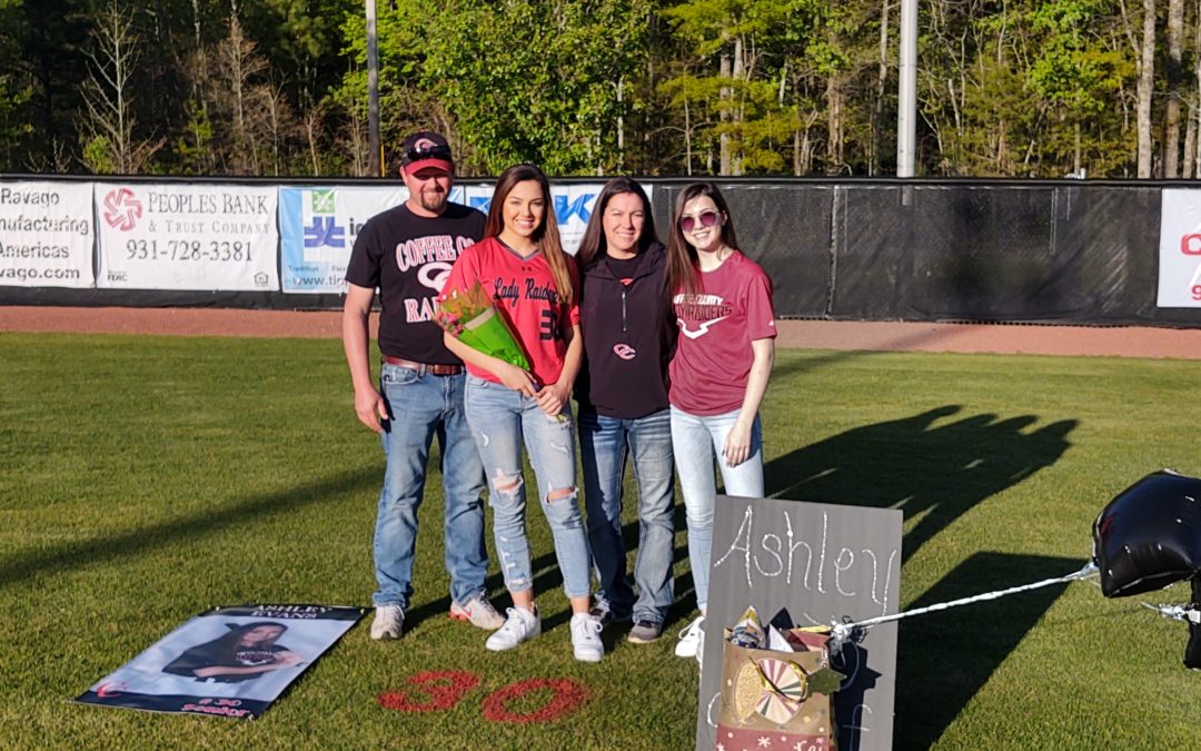 Coffee County CHS Softball Hosts One of a Kind Senior Night