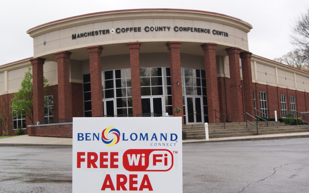 Free WIFI offered at Conference Center thanks to Ben Lomand