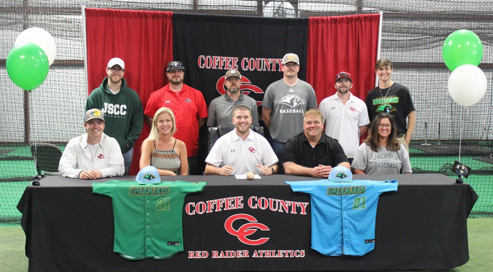 Coffee County CHS Baseball Player Brandon Jernigan Signs Scholarship on Thursday