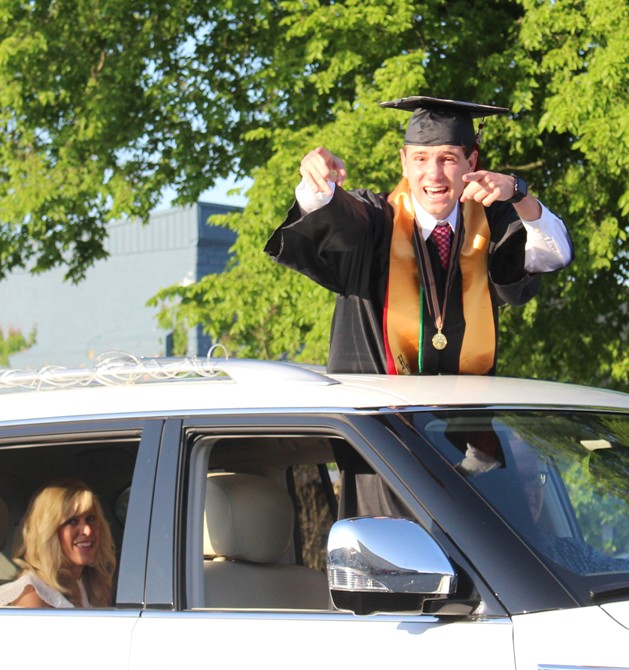 CHS parade of graduates brings Manchester, graduates together for memorable night