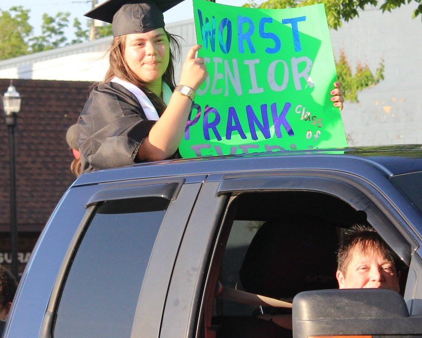 CHS seniors sent off in style with graduation parade