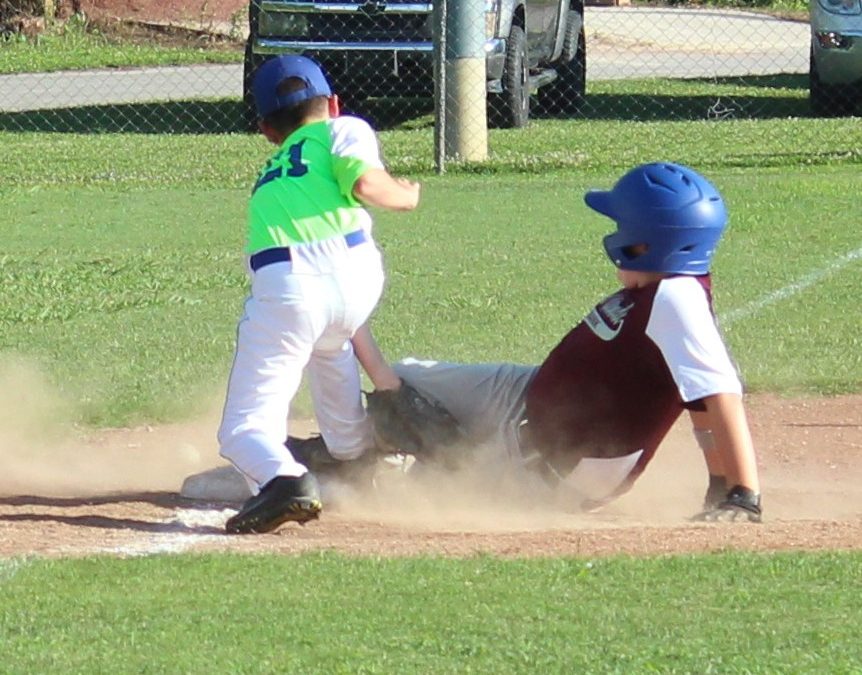 Manchester Youth Baseball Association Results for July 9th