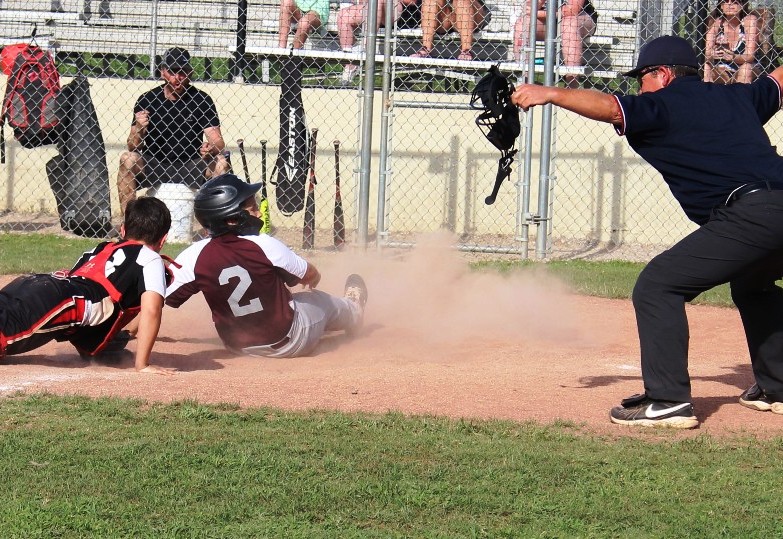 Manchester Youth Baseball Association Results for Friday, July 17th