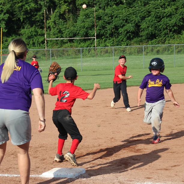 Manchester Youth Baseball Association Results for Thursday, July 2nd