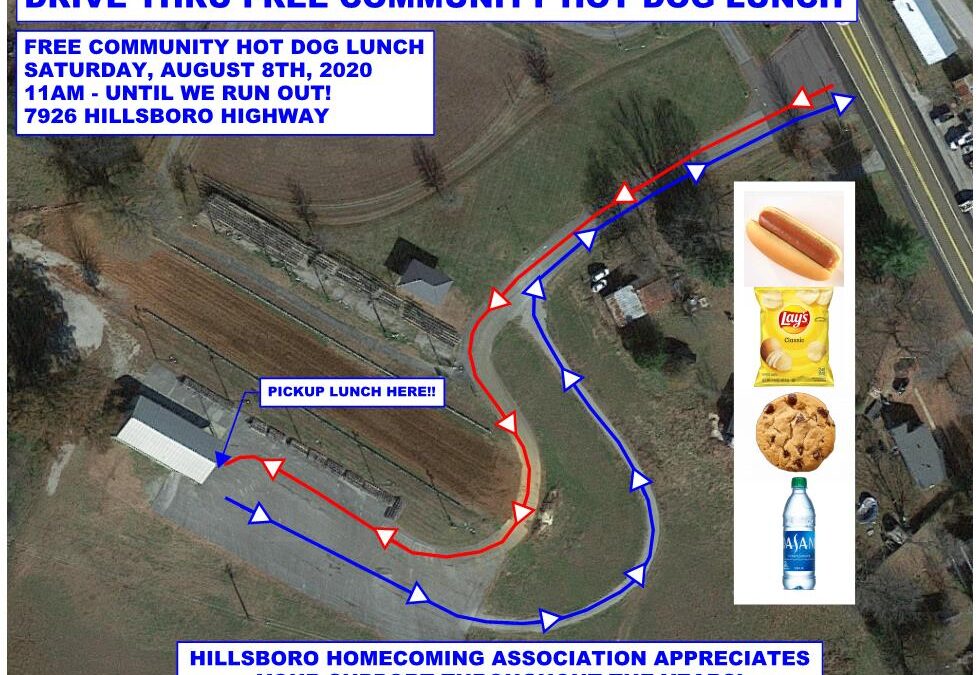 Hillsboro Homecoming Association offering free hot dog lunch Saturday