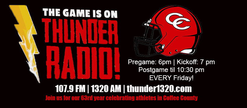 Football Raiders travel to Blackman Friday; game broadcast on Thunder Radio