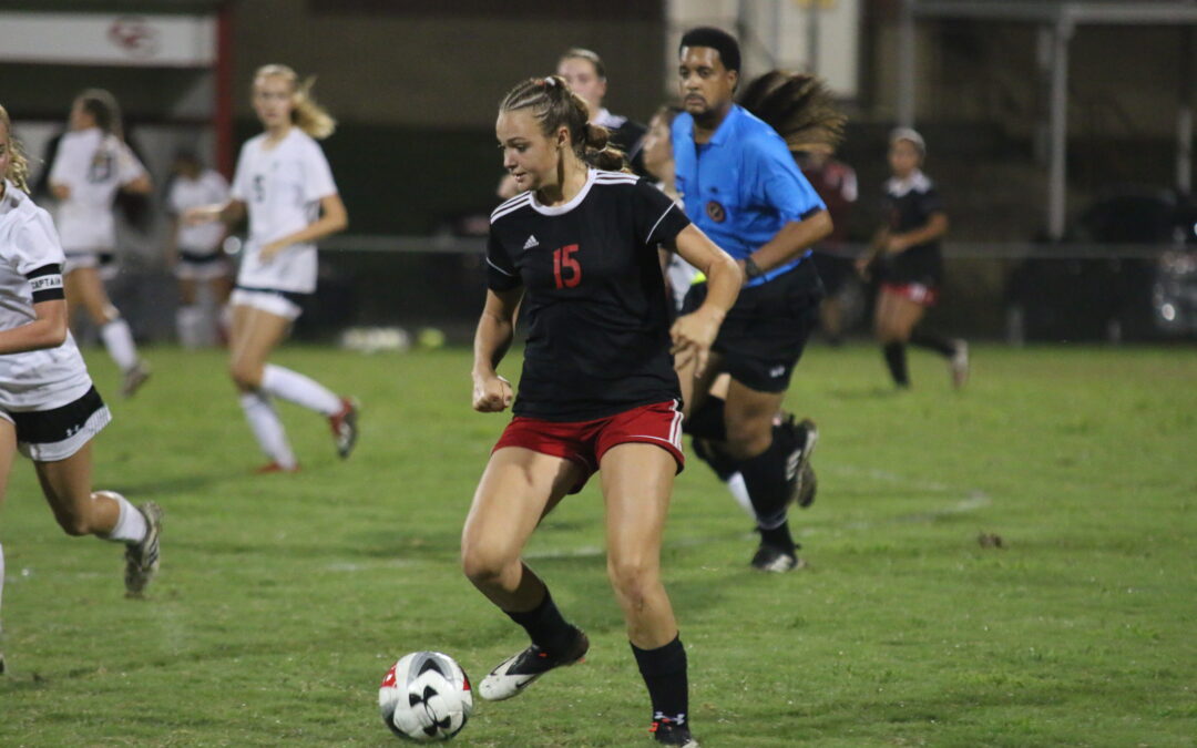 HIGH SCHOOL SOCCER: Lady Raiders cruise to 5-0 win on senior night