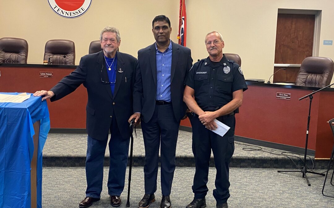 Three MPD officers recognized