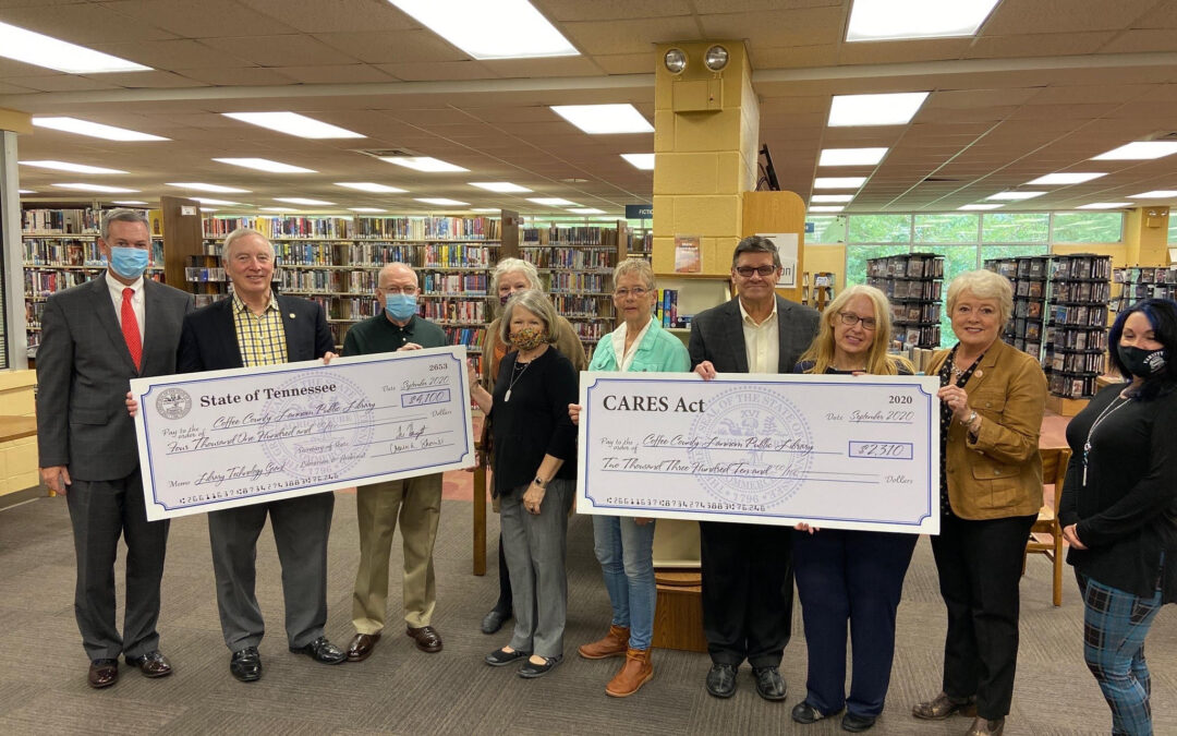 Coffee County Lannom library receives grants for technology, PPE