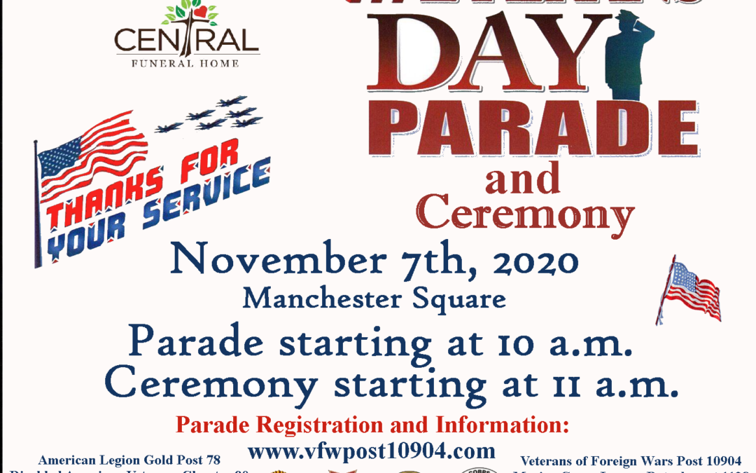 Annual Veterans Day parade set for Nov. 7