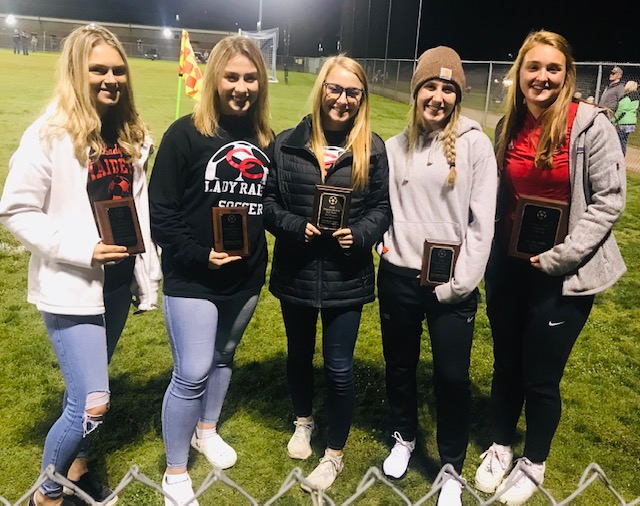 HIGH SCHOOL SOCCER: Riddle earns keeper of the year honor; six Lady Raiders with all-district honors