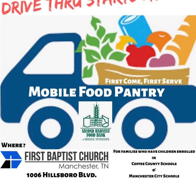 REMINDER: Mobile food pantry is Friday for local students and families
