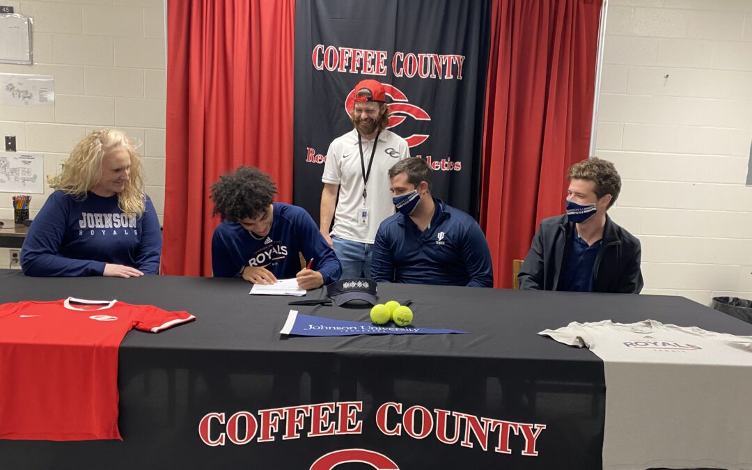Talley signs to play tennis at Johnson University
