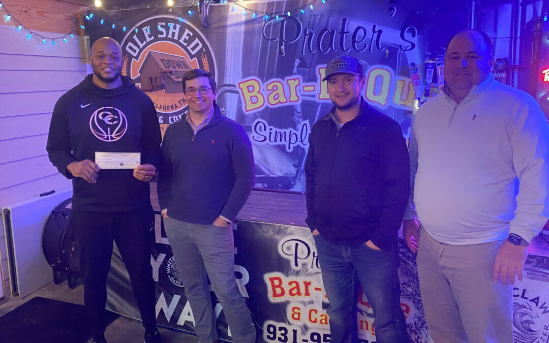 FirstBank, Thunder Radio make contributions to CHS basketball teams